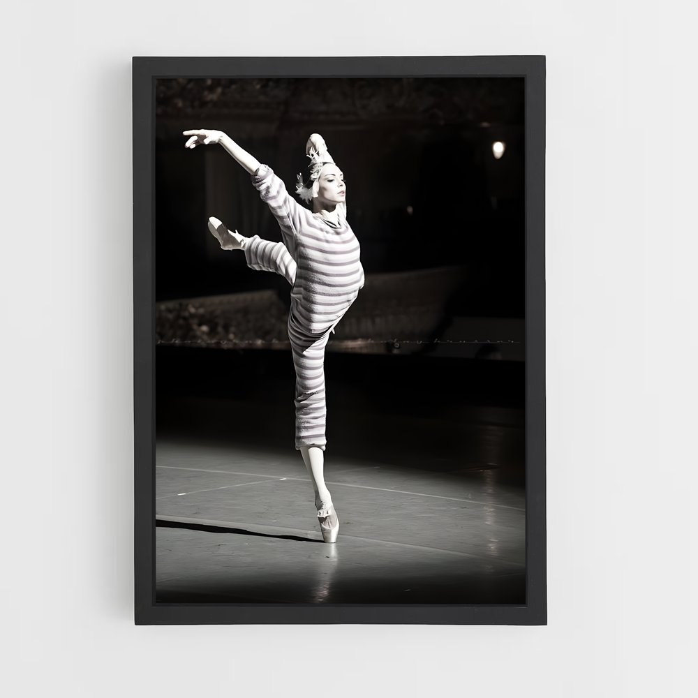 Poster Danse en Rayures (vue 2)